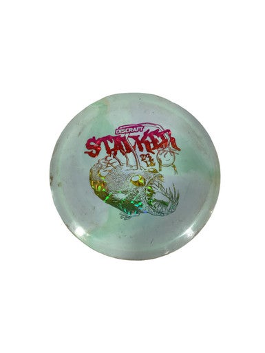 Used Discraft STALKER Disc Golf Driver Teal 173g 11347-S000260749