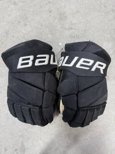 14” Bauer Vapor Hyperlite Dallas Stars Gloves Pro Stock Jamie Benn Game Used (Like New) NHL