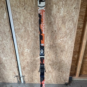 Rossignol 175 cm Racing Radical World Cup GS Skis With Bindings Max Din 10 (Used)