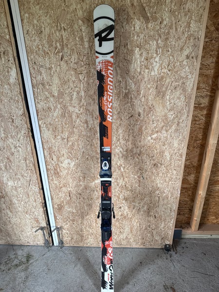 Rossignol 175 cm Racing Radical World Cup GS Skis With Bindings Max Din 10 (Used)