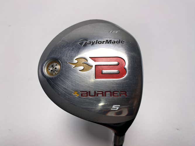 TaylorMade Burner 2008 5 Fairway Wood 18* REAX 49g Regular Graphite Mens RH