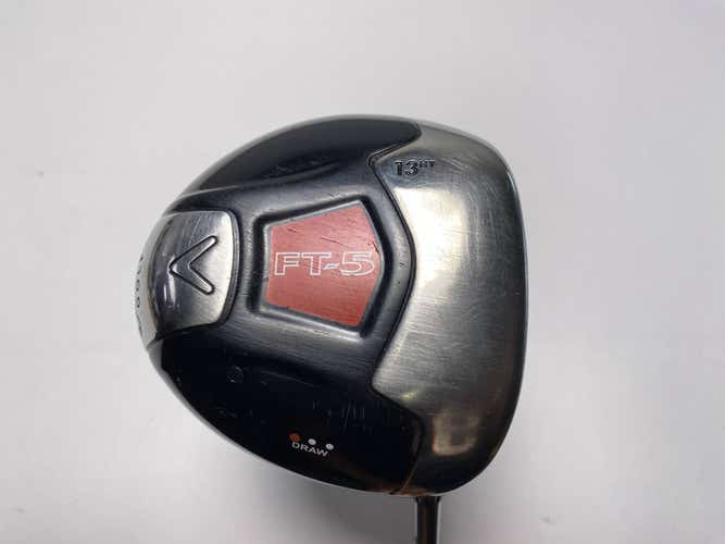 Callaway FT-5 Driver 13* Fujikura Sakura Regular Graphite Mens RH Undersize Grip