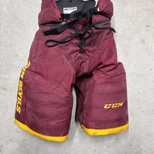 Arizona Sun Devils Medium (USED) Senior CCM Pro Stock HP45 Hockey Pants