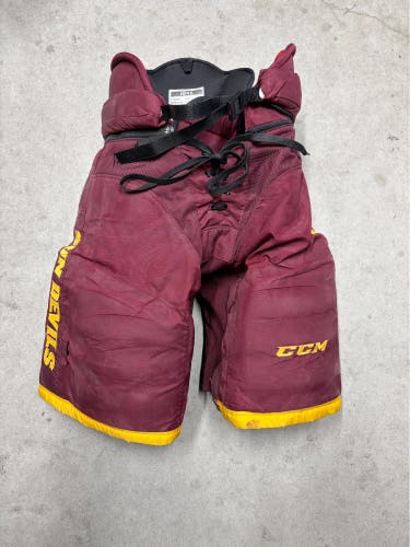 Arizona Sun Devils Medium (USED) Senior CCM Pro Stock HP45 Hockey Pants