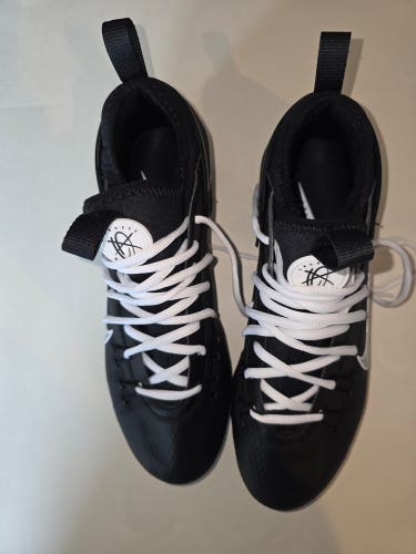 Black Unisex Size M 7.5 (W 9) Adult Nike Low Top Molded Cleats (New)