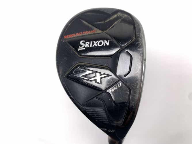 Srixon ZX MKII 4 Hybrid 22* Project X HZRDUS RDX Smoke Red 6.0 80g Stiff RH