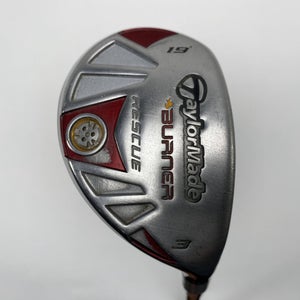 TaylorMade Burner Rescue 3 Hybrid 19* REAX SuperFast 65g Stiff Graphite Mens RH