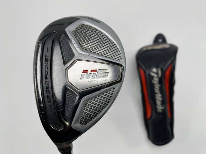 TaylorMade M6 3 Hybrid 19* Fujikura Atmos 7S Stiff Graphite Mens LH HC