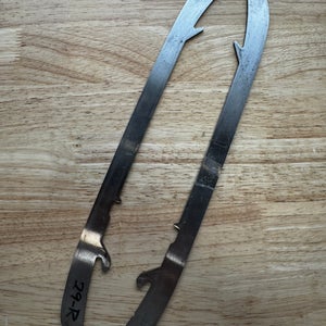 NHL Pro Stock Game Used Bauer LS2 296mm Skate Blades / Runners