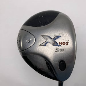 Callaway X Hot 2007 3 Fairway Wood 15* Fujikura Banzai Stiff Graphite Mens RH