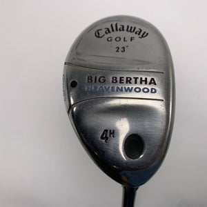 Callaway Big Bertha Heavenwood 4 Hybrid 23* Big Bertha Gems 55 Ladies RH