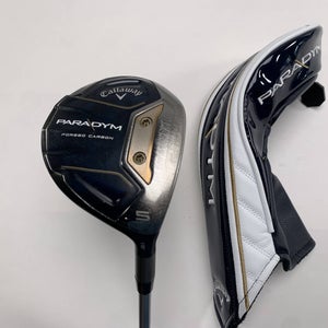Callaway Paradym 5 Fairway Wood 18* Aldila Ascent 50g Senior Graphite Mens RH HC