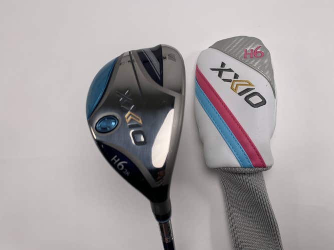 XXIO 12 Ladies 6 Hybrid 28* MP 1200L Flex 2111 34g Ladies Graphite Womens RH HC