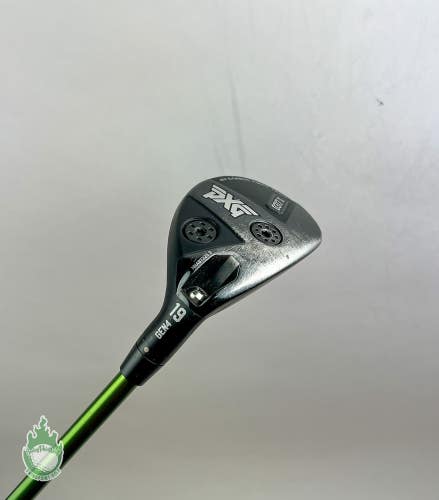 Used Right Handed PXG 0317X Gen 4 3 Hybrid 19* NV 85g Stiff Graphite Golf Club