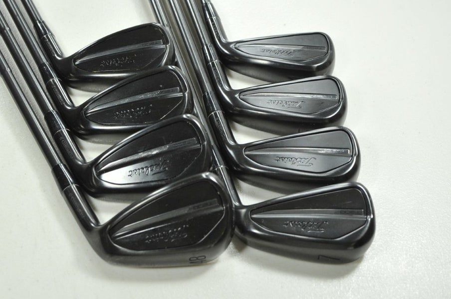 Titleist T200 2023 Limited Black 4-PW,48* Iron Set Stiff RH DG MID Steel #205923