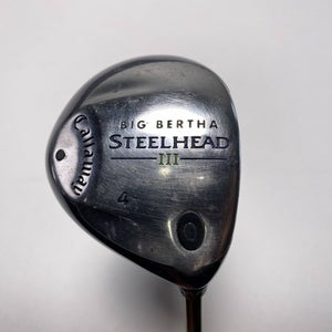 Callaway Steelhead III 4 Fairway Wood 17* NV ProtoPype Extra Stiff Mens RH