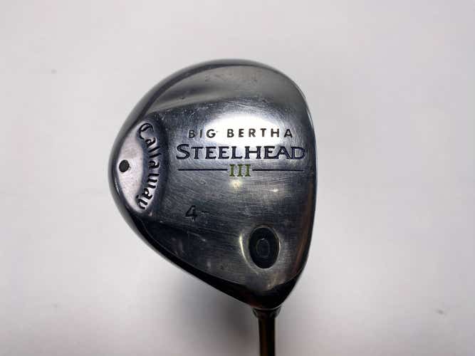 Callaway Steelhead III 4 Fairway Wood 17* NV ProtoPype Extra Stiff Mens RH