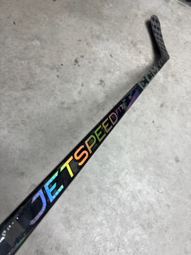 75 Flex P28M Senior CCM Jetspeed FT7 Pro Left Hand Hockey Stick Pro Stock (Restored)