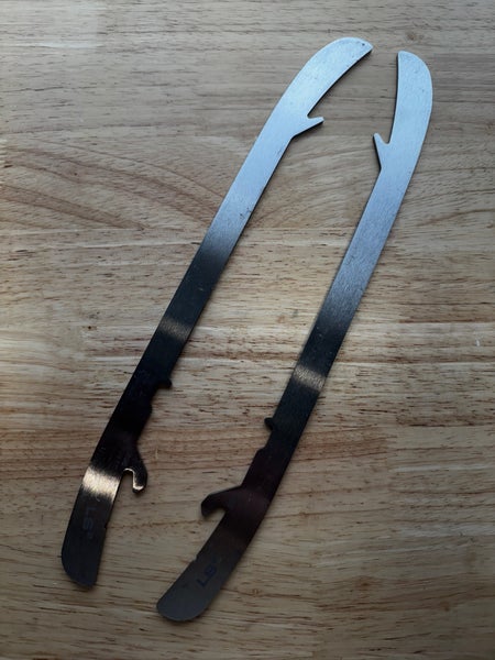 NHL Pro Stock Game Used Bauer LS2 296mm Skate Blades / Runners