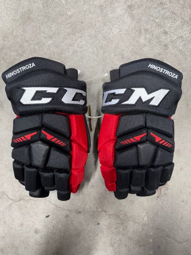 14” CCM Pro Custom HGTKXP Chicago Blackhawks Pro Gloves Pro Stock (New) NHL