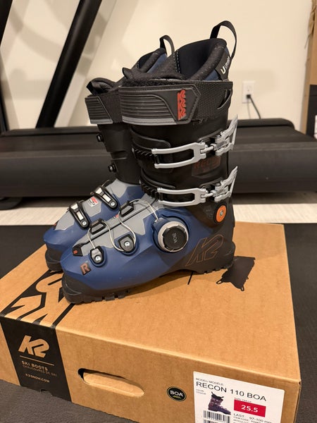 2025 K2 Recon 110 BOA Ski Boots - Size 25.5