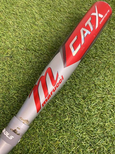 2023 Marucci CAT X Composite Bat USSSA Certified (-10) Composite 19 oz 29" (Used)