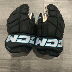 Utah Mammoth CCM HGTKPP Gloves 14" Pro Stock Schmaltz (Used)