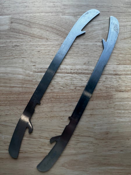 NHL Pro Stock Game Used Bauer LS2 296mm Skate Blades / Runners