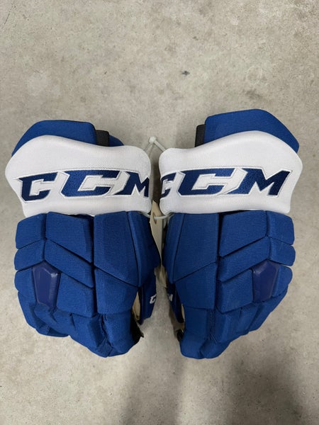 13” CCM Pro Custom HGTKXP Toronto Maple Leafs Pro Gloves Pro Stock (New) NHL