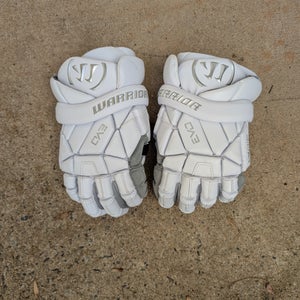 Warrior Evo QX2 Gloves - White