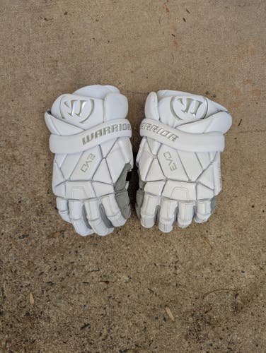 Warrior Evo QX2 Gloves - White