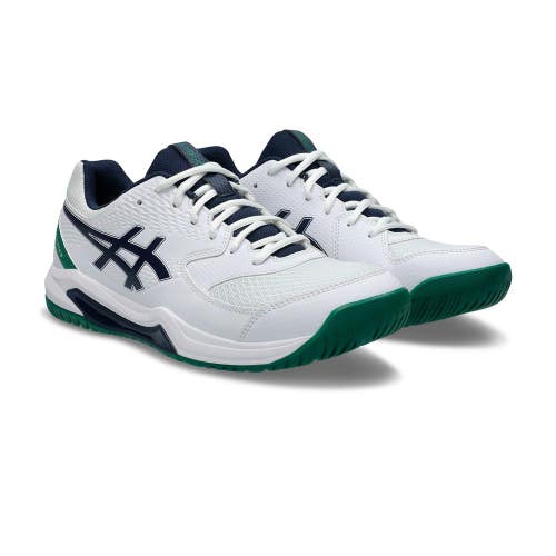 Asics GEL-Dedicate 8 1041A408-105 Sneakers Men's 10 White Tennis Shoes HAWK231