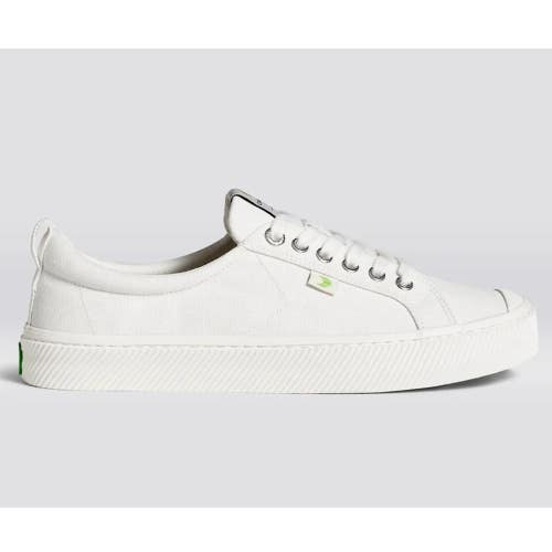 Cariuma OCA Low Sneakers Women's US 7.5 Off-White Canvas Comfort Shoes HAWK487