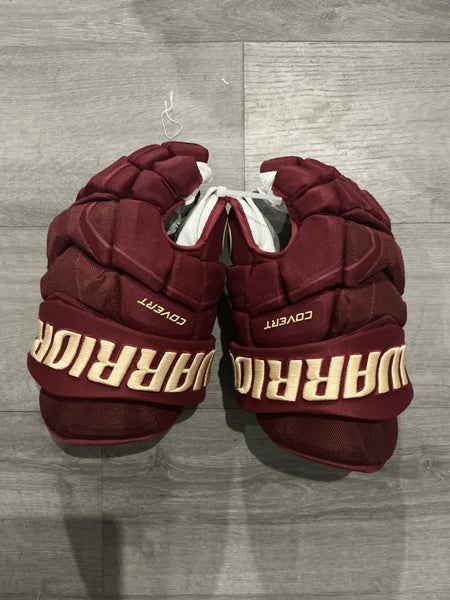 Arizona Coyotes Warrior Covert QRE Gloves 14" Pro Stock (New)