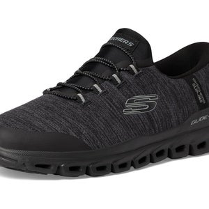 Skechers Glide-Step - Zefyr 233011-CCBK Mens US 11.5 Black Slip On Shoes HAWK059