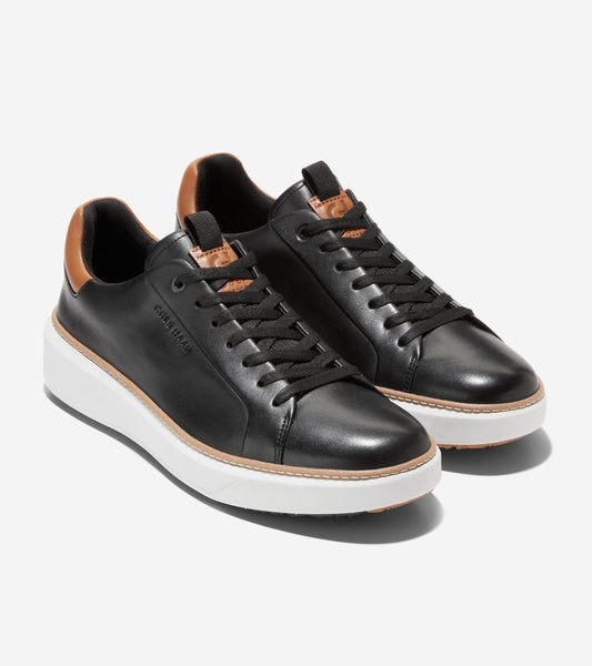 Cole Haan Grandpro Topspin C38504 Men's 8.5 Black Waterproof Golf Shoes HAWK139