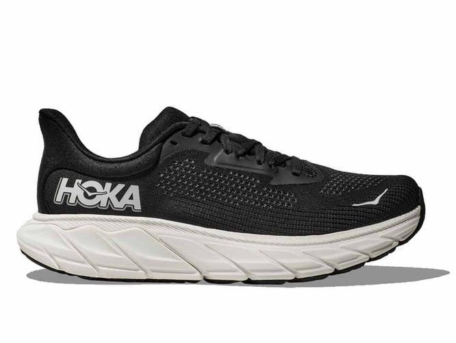 Hoka One One Arahi 7 1147850-BWHT Men's US 11 Black White Running Shoes HAWK315