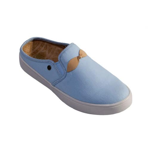 Spenco Andrey SP1058CBL Sandals Women's US 8 Blue Round Toe Slip-On HAWK002