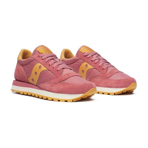 Saucony Jazz Original S1044-694 Sneakers Women's US 8.5 Pink Suede Shoes HAWK205