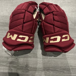 Arizona Coyotes CCM HGJS Gloves 14" Pro Stock (New)