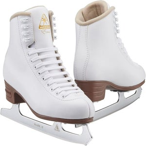 Jackson Ultima Excel JS1291 Girls US 3 White Beginner Figure Ice Skates HAWK142