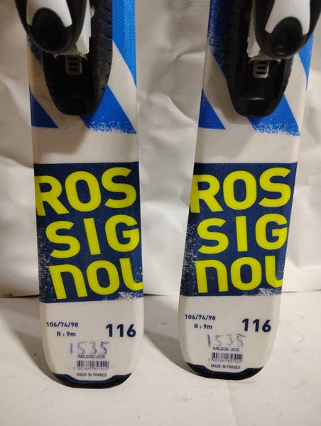 116 Rossignol Terrain Jr skis | SidelineSwap | Buy and Sell on