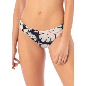 Maaji Tropical Leaves Sublimity Bikini Bottom Women Small Multi Swimwear GBO1757
