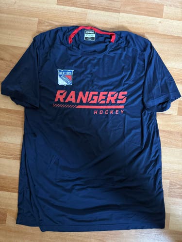 91 New York Rangers Fanatics Authentic Pro Locker Room Shirt Team Player Issue Large