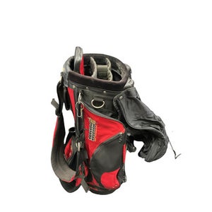 Used Ogio IONIK 5 WELL Mens Stand Bag Black 11859-S000027558