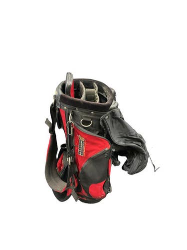 Used Ogio IONIK 5 WELL Mens Stand Bag Black 11859-S000027558