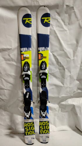 116 Rossignol Terrain Jr skis