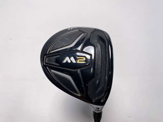 TaylorMade M2 3 Fairway Wood 15* REAX 65g Stiff Graphite Mens RH