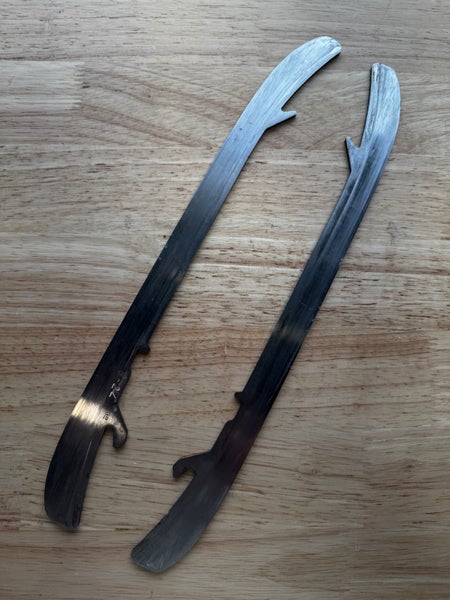 NHL Pro Stock Game Used Bauer LS3 288mm Skate Blades / Runners