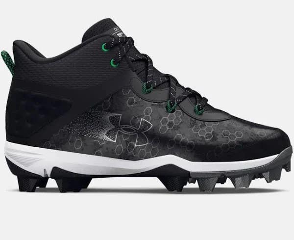 Under Armour Harper 8 Adult Baseball Softball Molded Cleat  Size 11.5 Black
